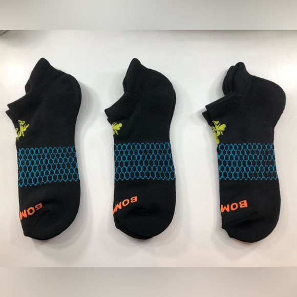 3 Pairs Bombas Black Ankle Socks New With Tags Size Small **Read Description** - Picture 1 of 1